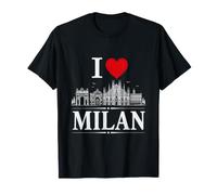 I Heart Milan I Love Milan Souvenir Camiseta