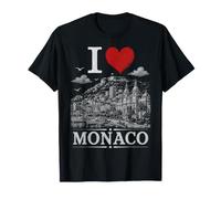 I Heart Monaco I Love Monaco Souvenir Camiseta