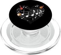 I Heart Music Corazón Musical Amo Música Memes PopSockets PopGrip para MagSafe
