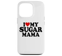 I Heart MY Sugar Mama I Love MY AZÚCAR MAMÁ MAMÁ Carcasa para iPhone 13 Pro