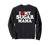 I Heart MY Sugar Mama I Love MY AZÚCAR MAMÁ MAMÁ Sudadera
