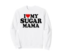 I Heart MY Sugar Mama I Love MY AZÚCAR MAMÁ MAMÁ Sudadera