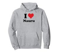 I Heart Nauru Love Country Souvenir Themed Stuff Sudadera con Capucha