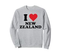 I Heart New Zealand Love Country Souvenir Themed Stuff Sudadera