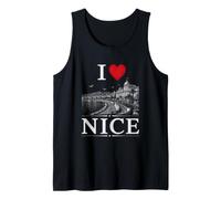 I Heart Nice I Love Nice Souvenir Camiseta sin Mangas