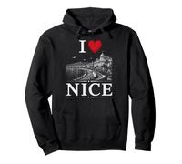 I Heart Nice I Love Nice Souvenir Sudadera con Capucha