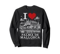 I Heart Palma de Mallorca I Love Palma Souvenir Sudadera