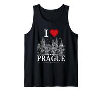 I Heart Prague I Love Prague Souvenir Camiseta sin Mangas