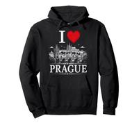 I Heart Prague I Love Prague Souvenir Sudadera con Capucha