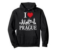 I Heart Prague I Love Prague Souvenir Sudadera con Capucha