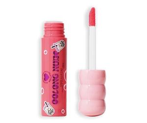 I Heart Revoluion Bubble Tea Milky, Tinta para labios y rubor tinte facial hidratante todo en uno infusionado con té verde matcha, Oolong Nude