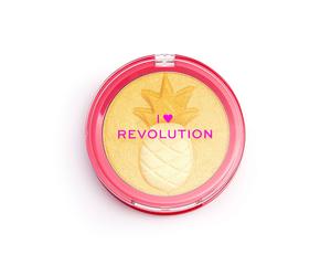 I heart revolution fruity highlighter powder, iluminador para rostro,