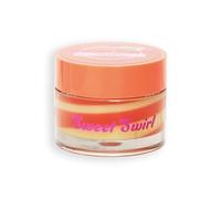 I Heart Revolution Sweet Swirl Lip Balm, Bálsamo Labial Hidratante Nocturno con Aroma Dulce, Vegano y Libre de Crueldad, Melocotón Melba