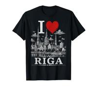 I Heart Riga I Love Riga Souvenir Camiseta