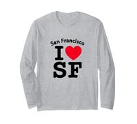 I Heart San Francisco, Cool I Love SF California Graphic Manga Larga