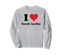 I Heart Saudi Arabia Love Country Souvenir Themed Stuff Sudadera