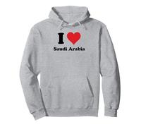 I Heart Saudi Arabia Love Country Souvenir Themed Stuff Sudadera con Capucha