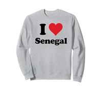 I Heart Senegal Love Country Souvenir Themed Stuff Sudadera