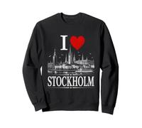 I Heart Stockholm I Love Stockholm Souvenir Sudadera