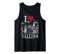 I Heart Tallinn I Love Tallinn Souvenir Camiseta sin Mangas