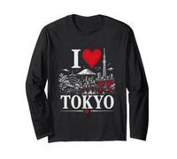 I Heart Tokyo I Love Tokyo Souvenir Manga Larga
