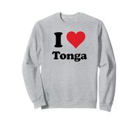 I Heart Tonga Love Country Souvenir Themed Stuff Sudadera