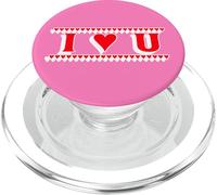 I Heart u | I Love You Hearts I Love U Loving PopSockets PopGrip para MagSafe