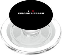 I Heart USA City - Amo Virginia Beach PopSockets PopGrip para MagSafe