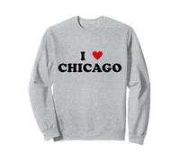 I Heart USA City - Me Encanta Chicago Sudadera