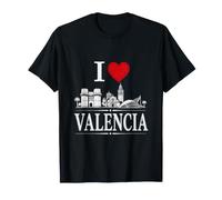 I Heart Valencia I Love Valencia Souvenir Camiseta