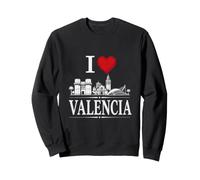 I Heart Valencia I Love Valencia Souvenir Sudadera