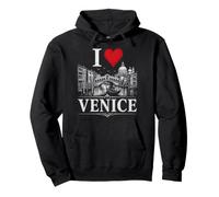 I Heart Venice I Love Venice Souvenir Sudadera con Capucha