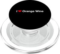 I Heart Vino Naranja PopSockets PopGrip para MagSafe