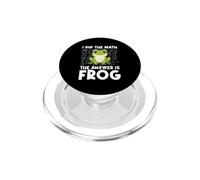 I Hice The Math La Respuesta es Frog Math Teacher Math Club PopSockets PopGrip para MagSafe