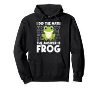 I Hice The Math La Respuesta es Frog Math Teacher Math Club Sudadera con Capucha