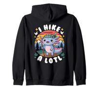 I Hike A lotl Sudadera con Capucha