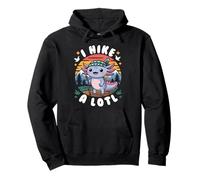 I Hike A lotl Sudadera con Capucha