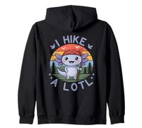 I Hike A lotl Sudadera con Capucha