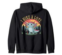 I Hike A lotl Sudadera con Capucha