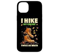 I HIKE SO I CAN EAT TWICE AS MUCH Carcasa para iPhone 14 Plus