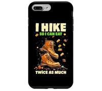 I HIKE SO I CAN EAT TWICE AS MUCH Carcasa para iPhone 7 Plus/8 Plus