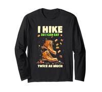 I HIKE SO I CAN EAT TWICE AS MUCH Manga Larga