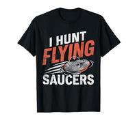 I Hunt Flying Saucers - Divertido Tiro al Plato de Paloma de Arcilla Camiseta