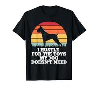 I Hustle For The Toys Boxer Dog, lindo amante de los cachorros, dueño de cachorros Camiseta