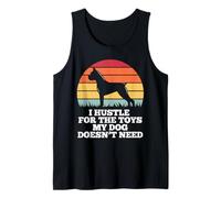 I Hustle For The Toys Boxer Dog, lindo amante de los cachorros, dueño de cachorros Camiseta sin Mangas