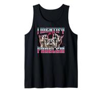 I Identify As A Problem - Sarcástico Divertido Racoon Cita Camiseta sin Mangas