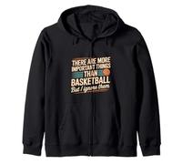 I Ignore Things More Important Than Basketball - Sudadera con Capucha