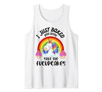 I Just Baked You Some Shut the Fucupcakes - Camiseta de tirantes con diseño de unicornio Camiseta sin Mangas