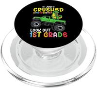 I Just Crushed Kindergarten Look out First Grade Dinosaur PopSockets PopGrip para MagSafe
