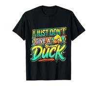 I Just Don't Give A Duck Sarcastic Animal Puns ||- Camiseta